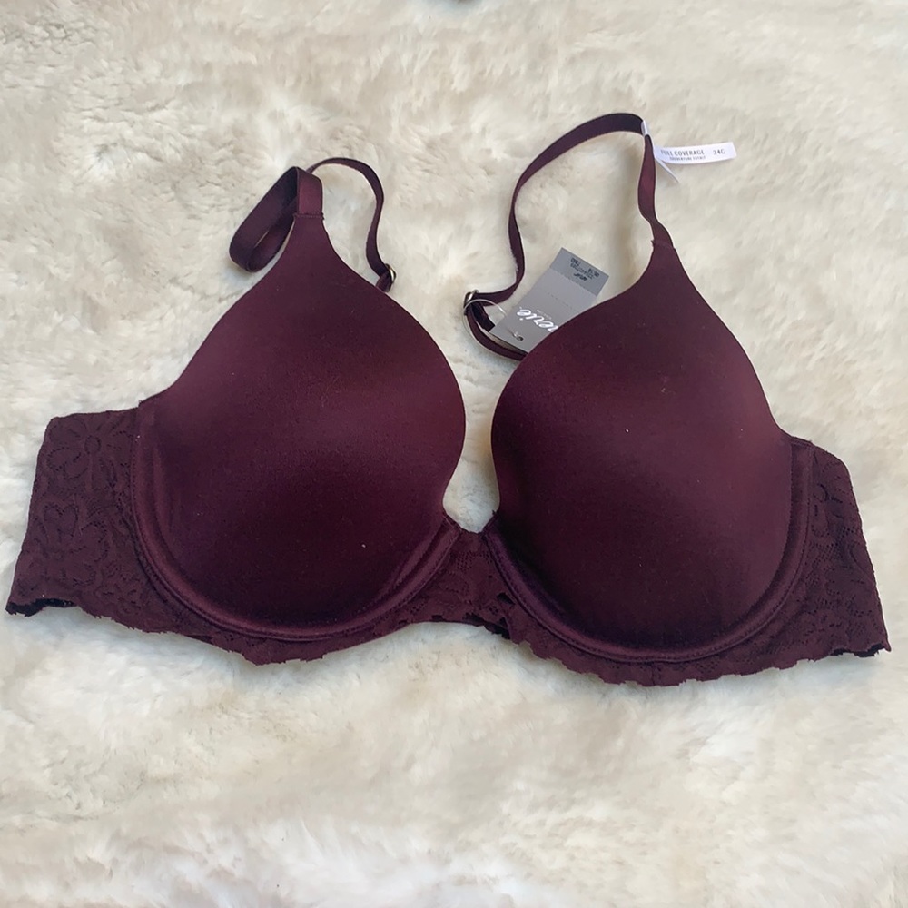 Aerie Sunnie Lightly Lined Full Coverage Bra- 34C